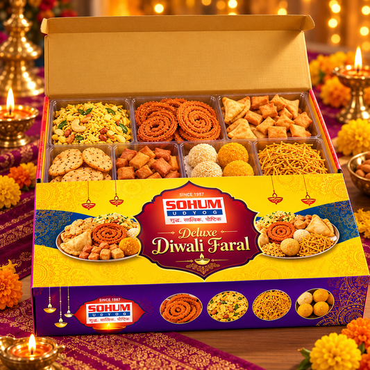 Deluxe Diwali Faral Box (1.5 kg)