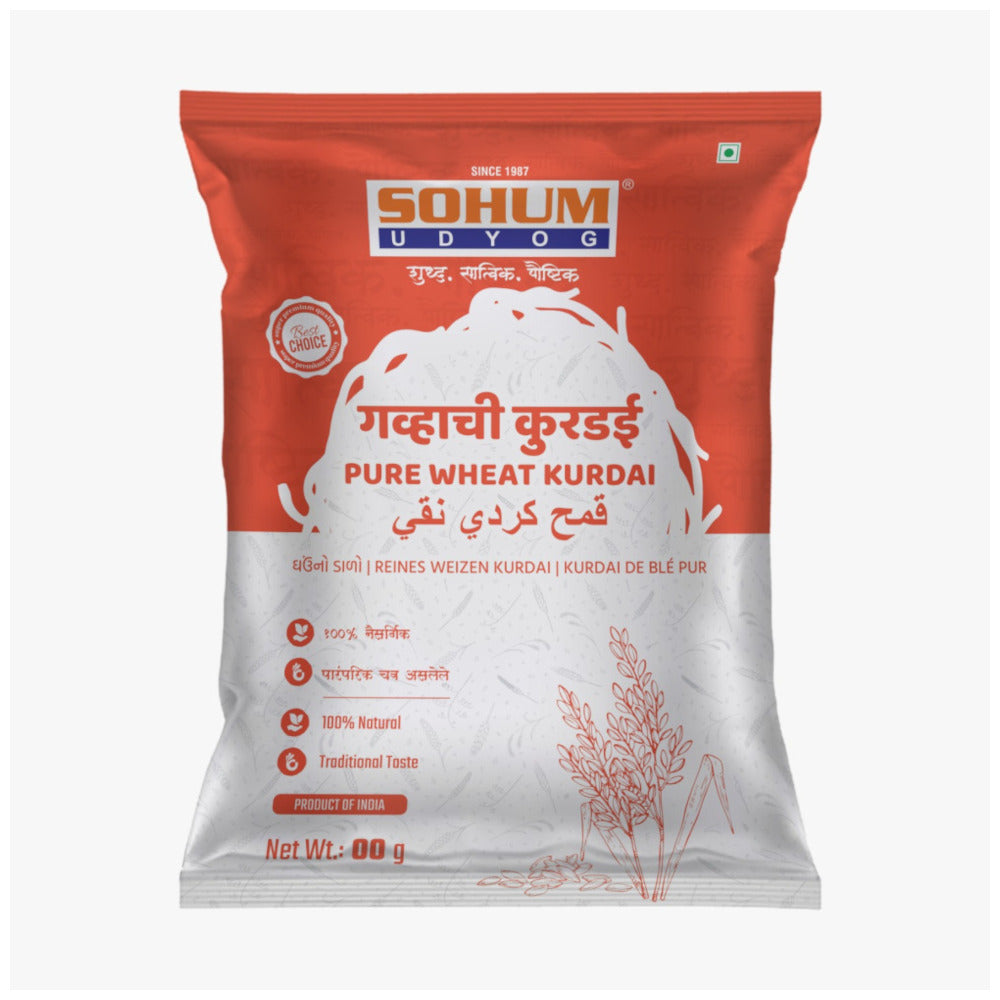 गव्हाची कुरडई (Wheat Kurdai) 200 gm