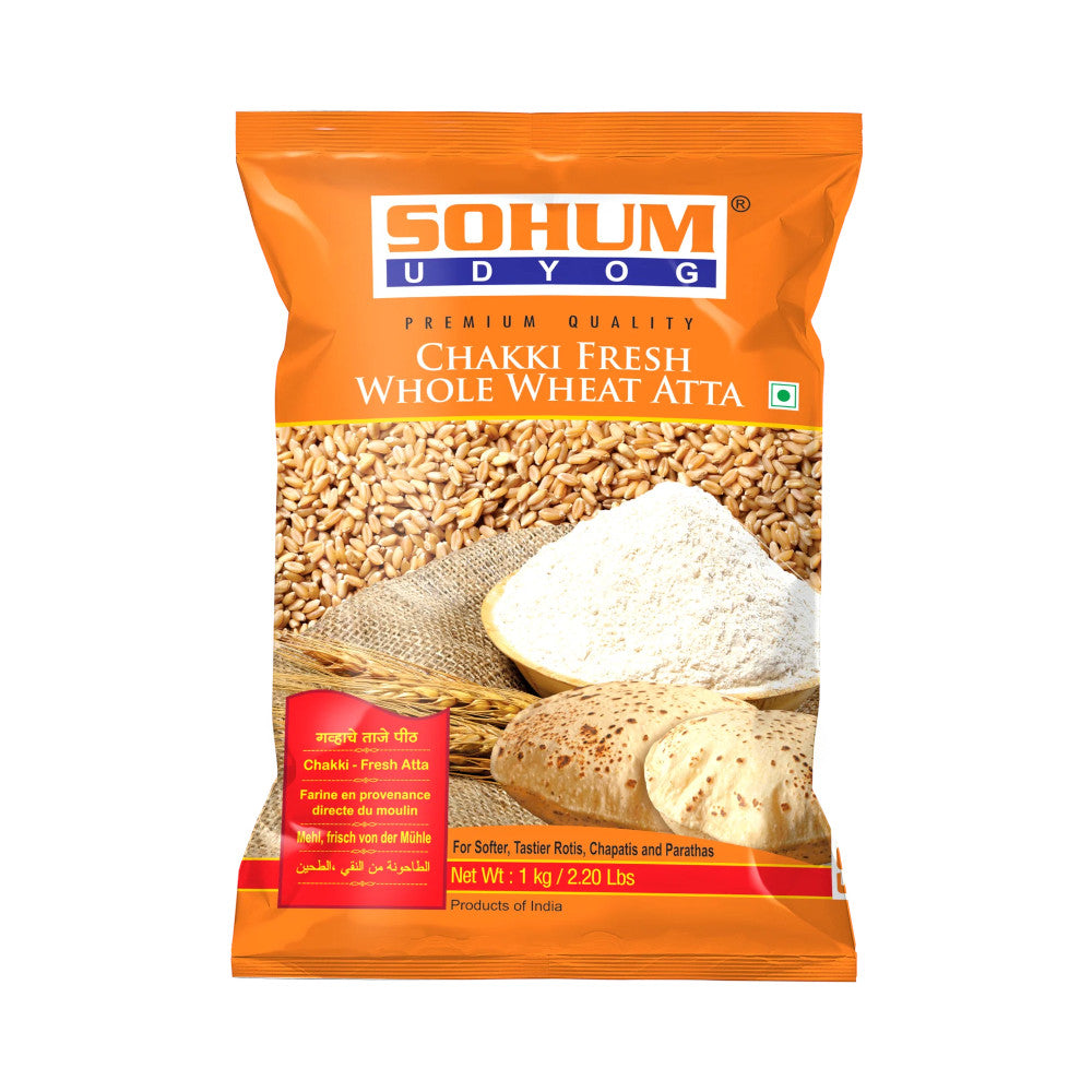 कणिक – गव्हाचे पीठ (Lokwan Wheat Flour) 1 KG