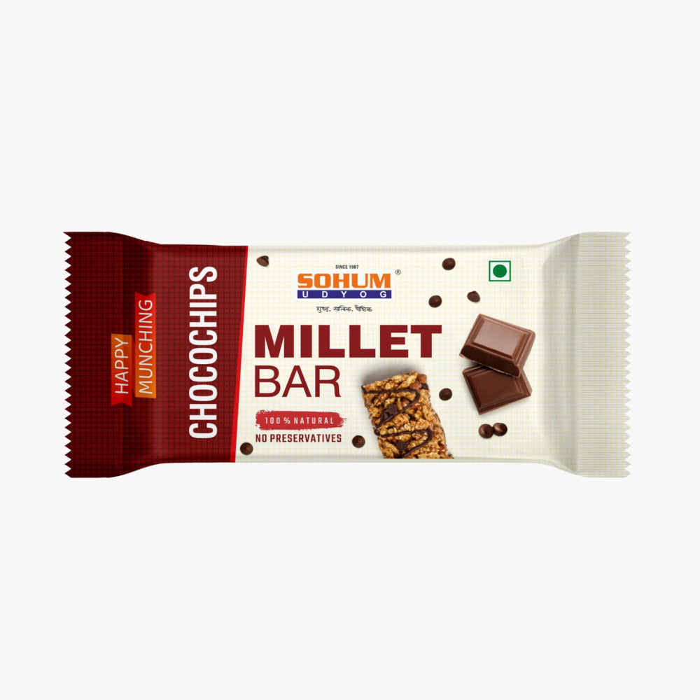 चोकोचीप्स मिल्लेट बार (Chocochips Millet Bar) 25 gm