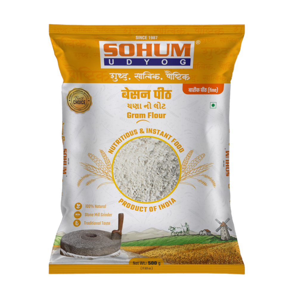 बेसन पीठ – बारीक (Gram Flour – Fine) 500 gm