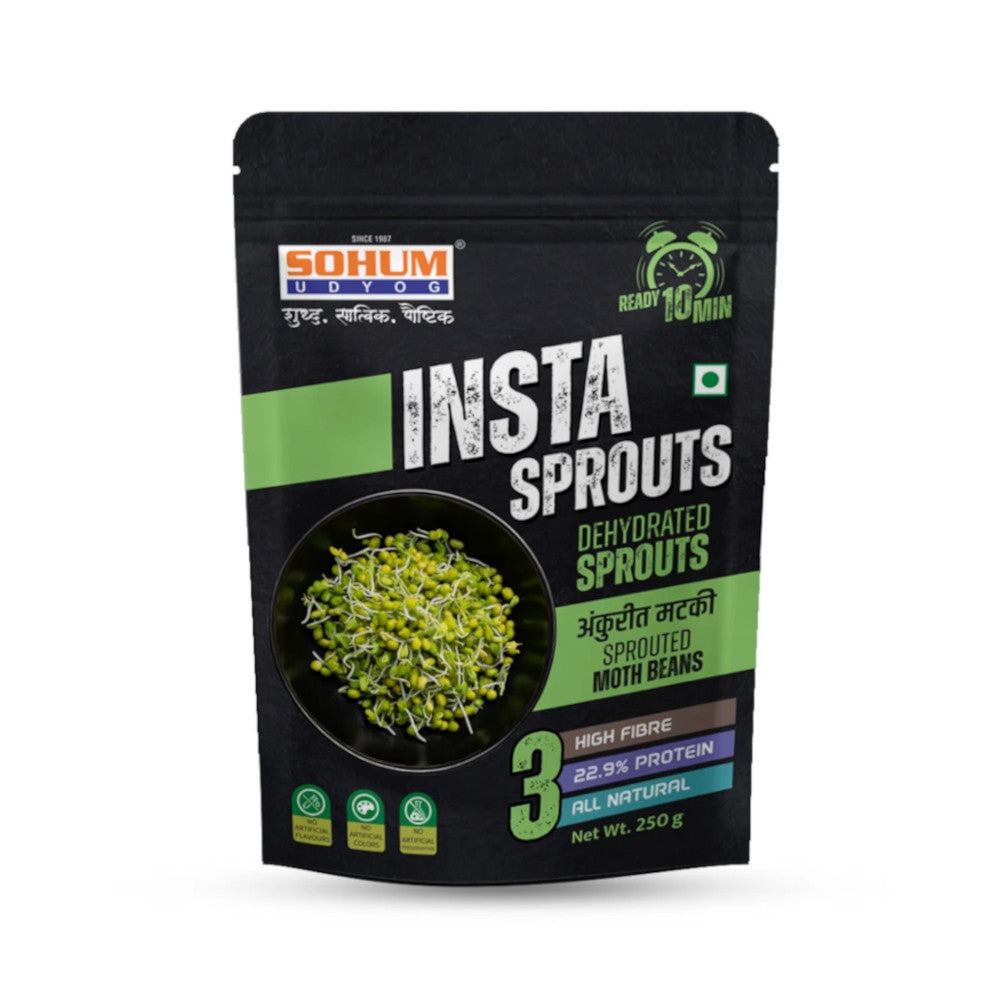 Sprouted Matki (250 gm)