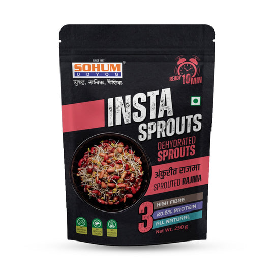 Sprouted Rajma (250 gm)